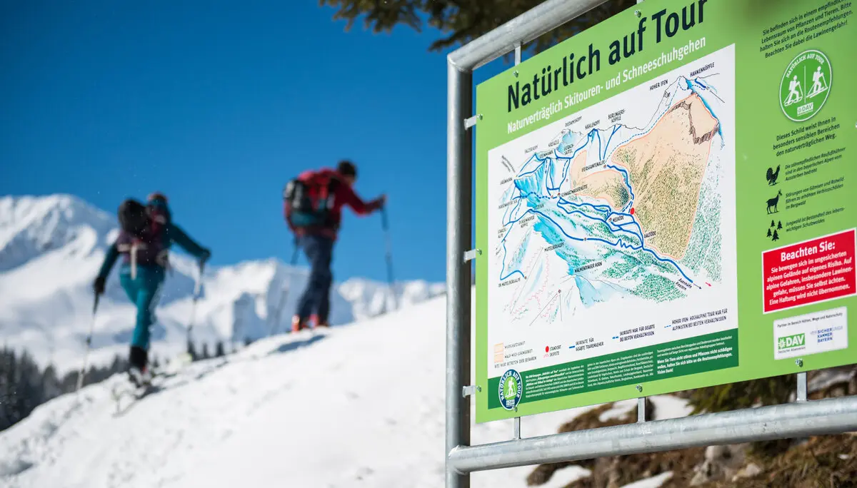 Der Aktionstag wirbt für naturverträgliches Verhalten | © DAV/Daniel Hug